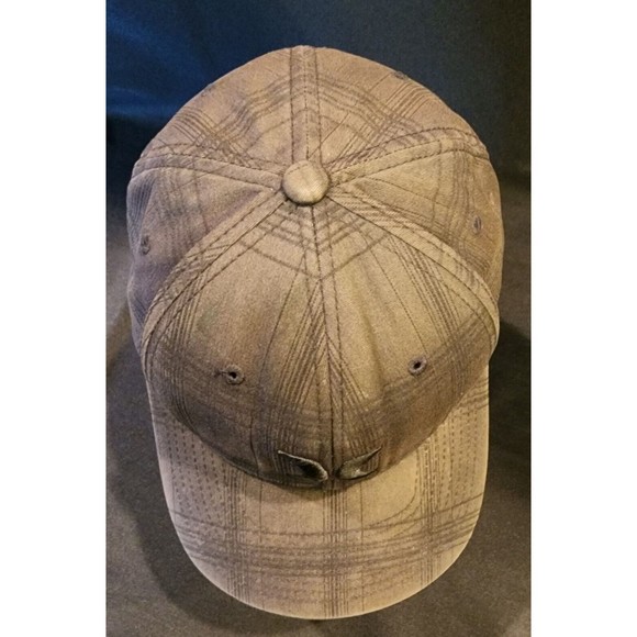 Men's Hurley Stretch Flex Fit Plaid Baseball Hat. Size S-M - Picture 7 of 12